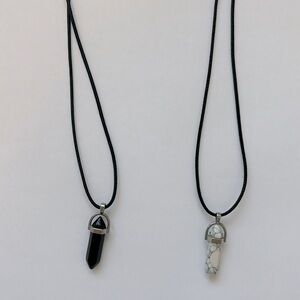Crystal necklaces